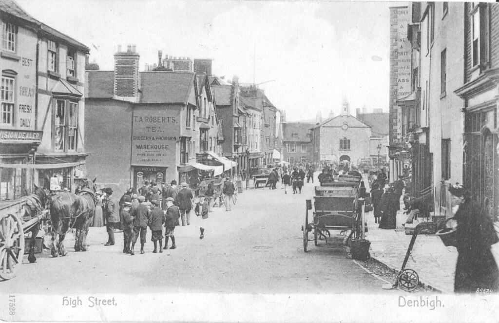 864 Denbigh High Street 1890? Denbigh Archive Group Flickr