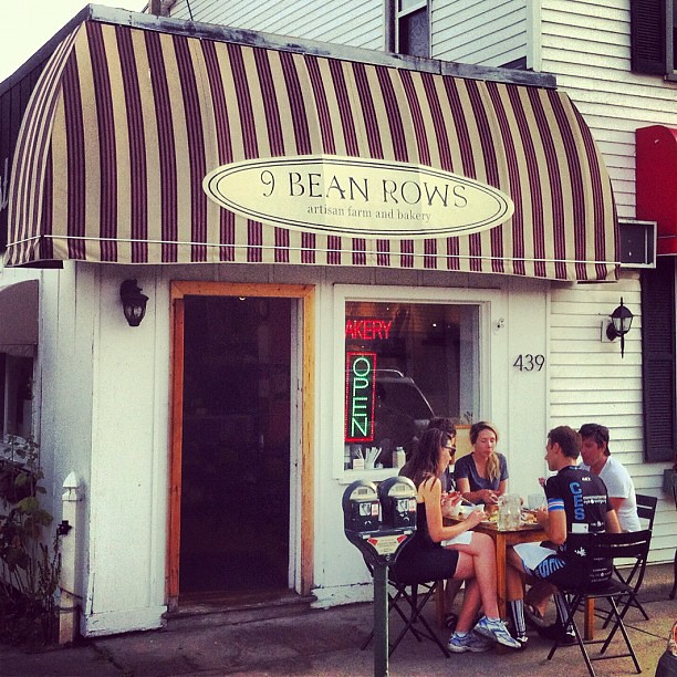 Brunch on the patio at 9 Bean Rows in downtown Traverse Ci… Flickr