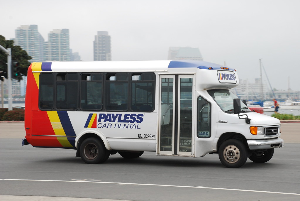 Payless RentaCar El Dorado National minibus headed to Sa… Flickr