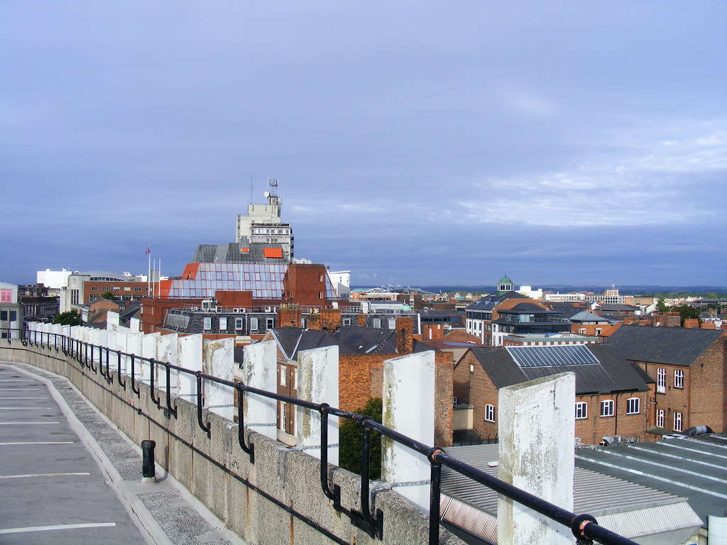 VIEWS FROM THE TOP OF THE STREET CAR PARK IN HULL Flickr
