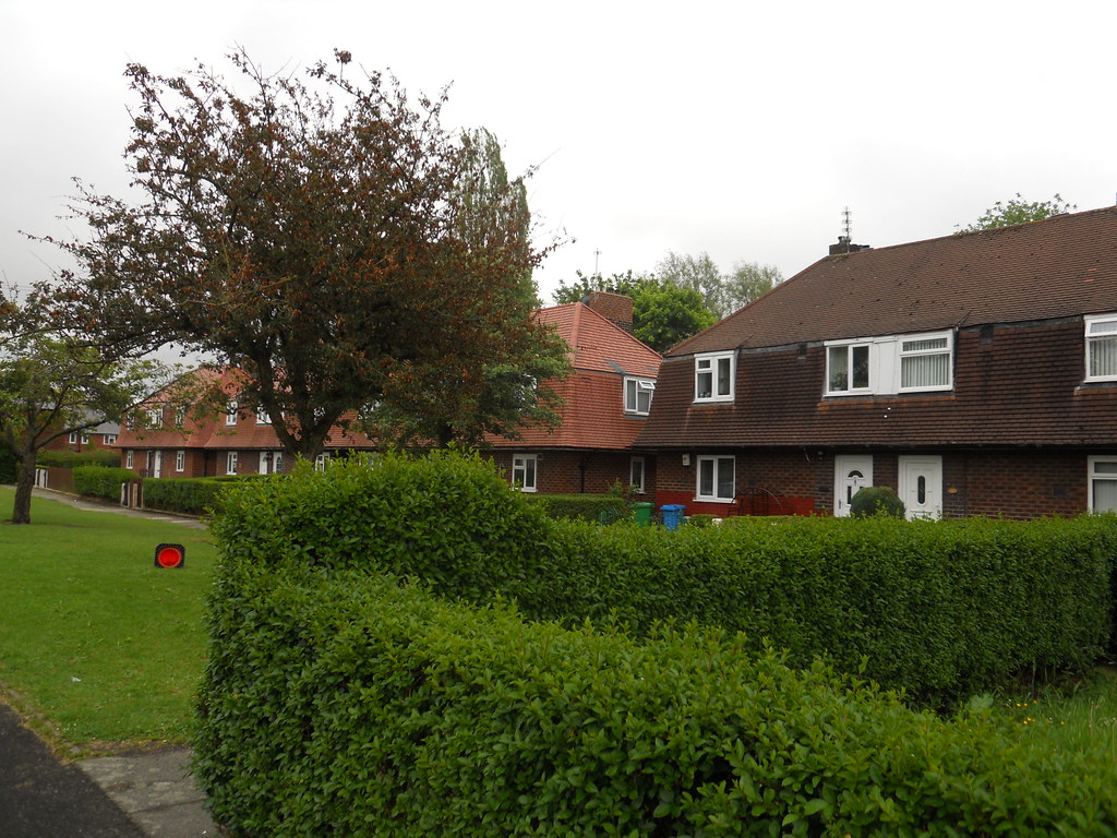 Row of council houses Higher Blackley, Manchester 31/05/20… Flickr