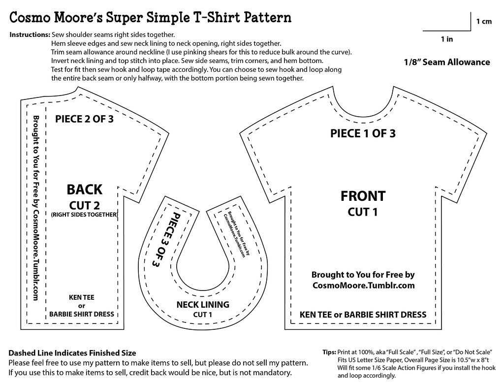 The BEST FREE dolls clothes patterns Mums Make Lists