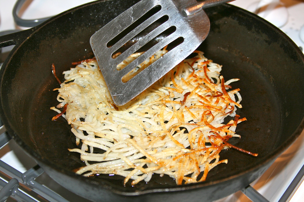 Hash Browns in Coconut Oil Flickr