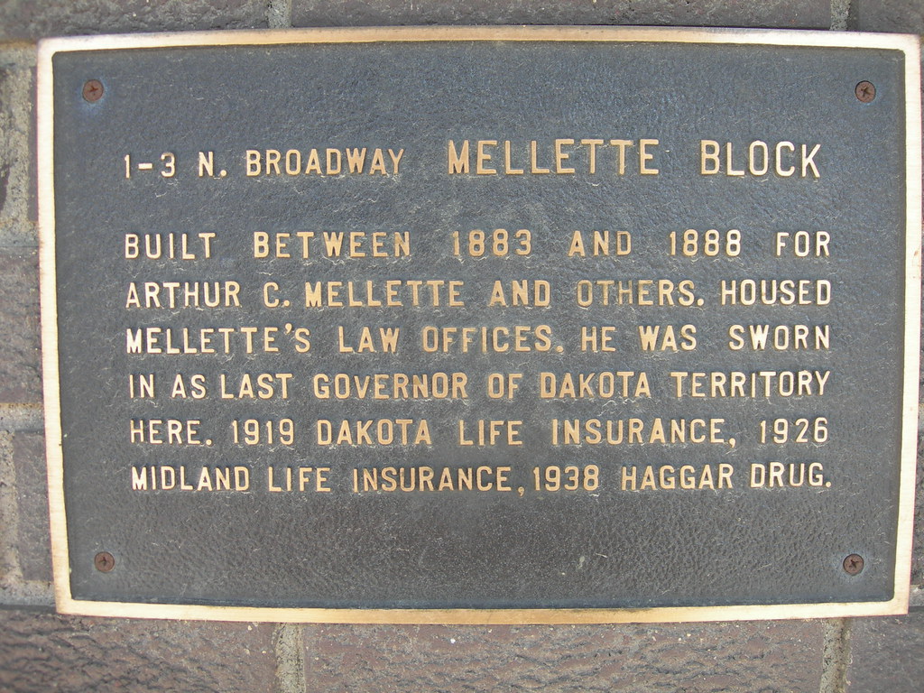 Mellette Block Marker Watertown, South Dakota Flickr