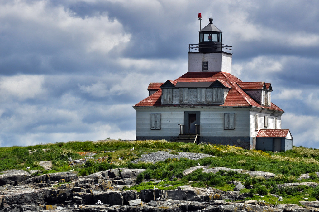 Lighthouse near Bar Harbor, Maine Birds&More Flickr
