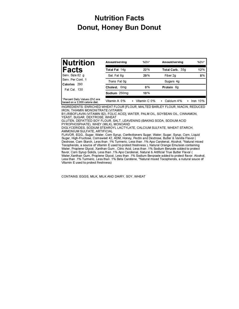 Honey Bun Donut Tilda's Bake Shop Flickr