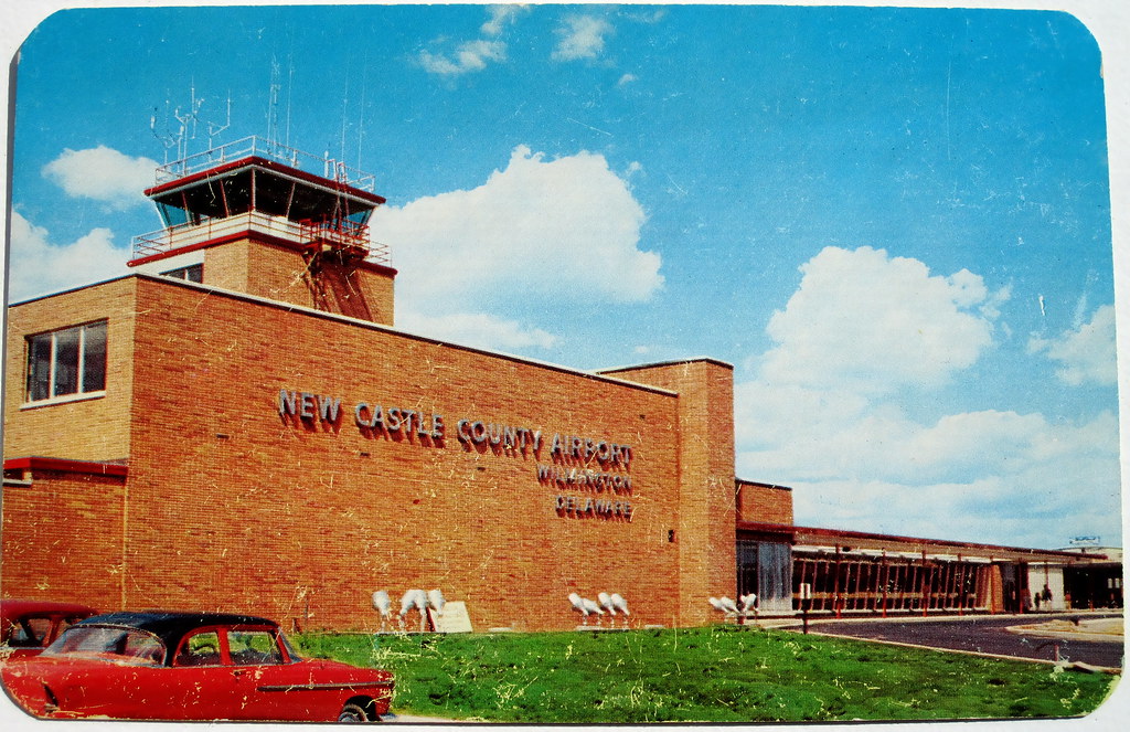 New Castle County Airport postcard DELAWARE The TERMINAL… Flickr