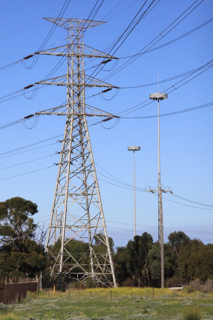 Transmission lines near Melbourne's Western Ring Road Flickr