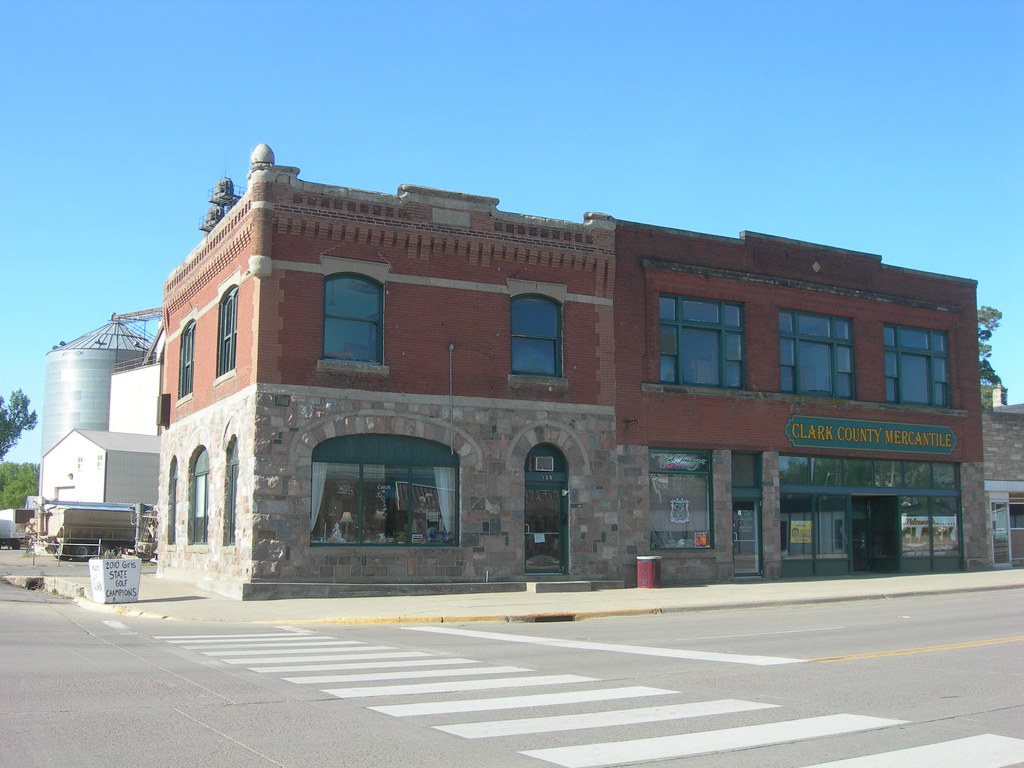 Clark County Mercantile Clark, South Dakota Constructed in… Flickr