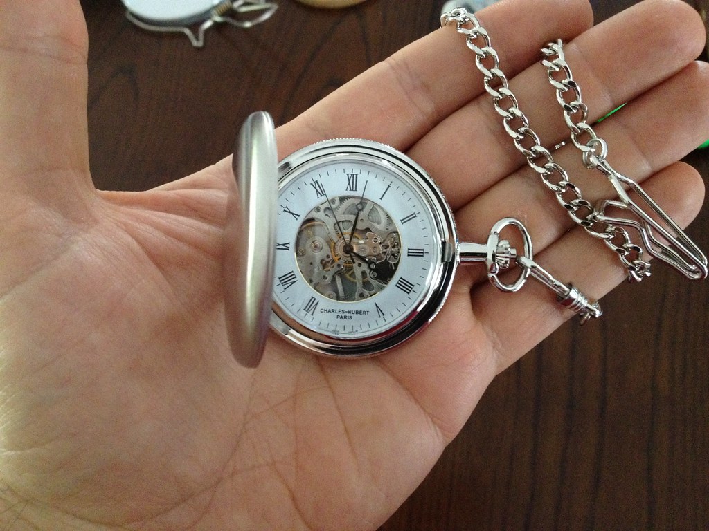 cheap pocket watch Look closely and you may notice somethi… Flickr