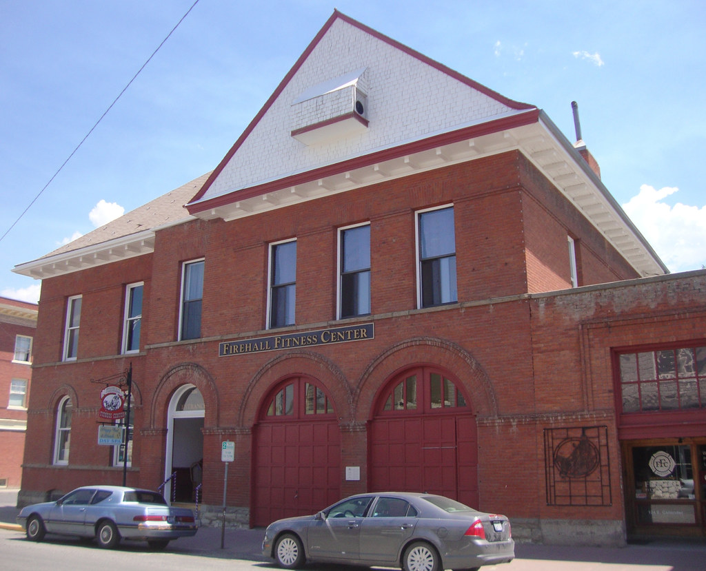 Old Livingston, Montana City Hall and Fire Department Flickr
