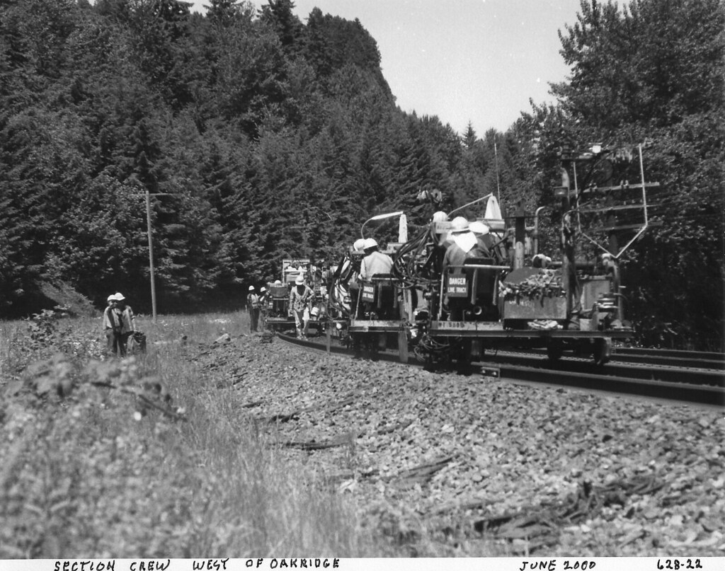 Oakridge Oregon Track repair West of Oakridge curtis Irish Flickr