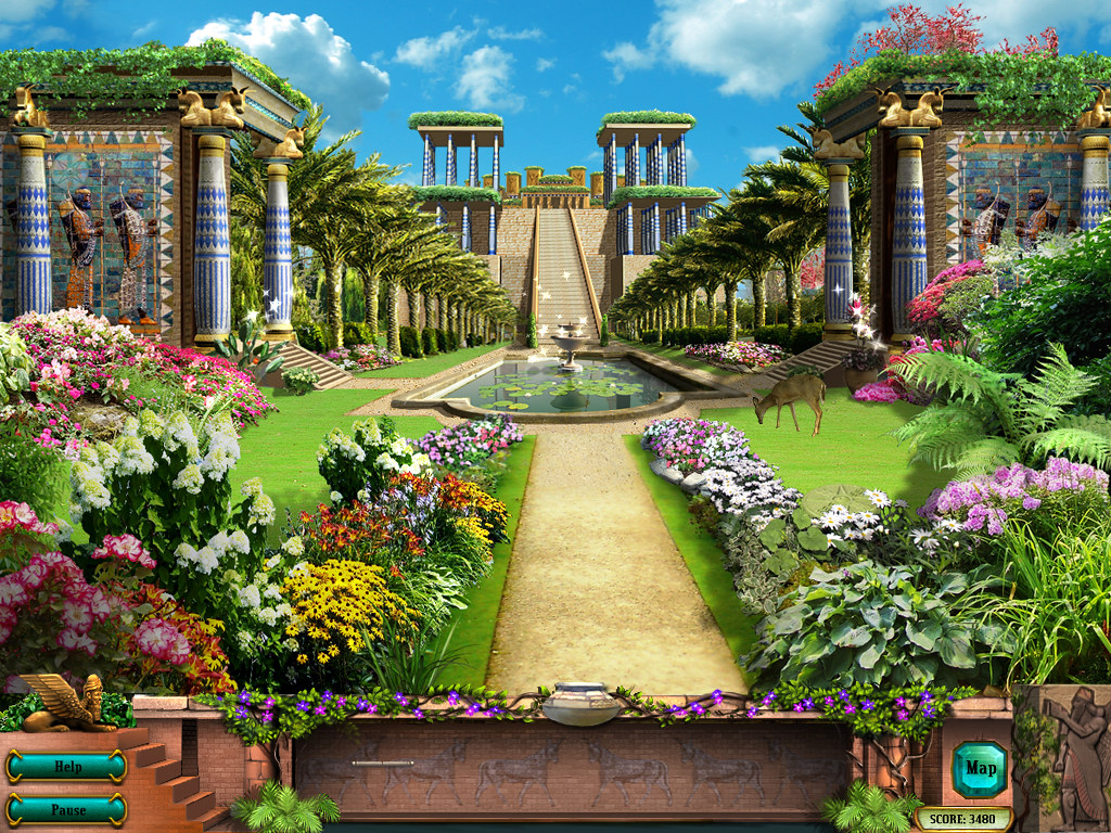 Hanging Gardens Of Babylon Map