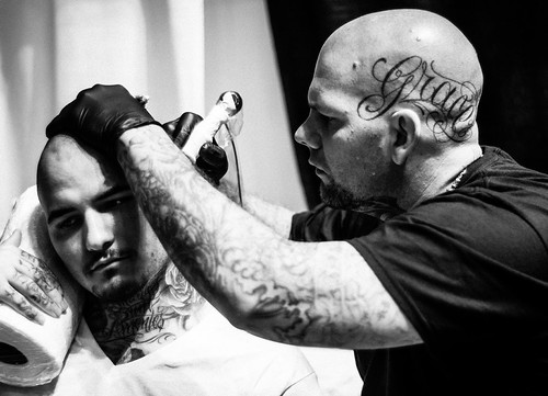 Asbury Park Tattoo Festival Head Tat Bob Jagendorf Flickr