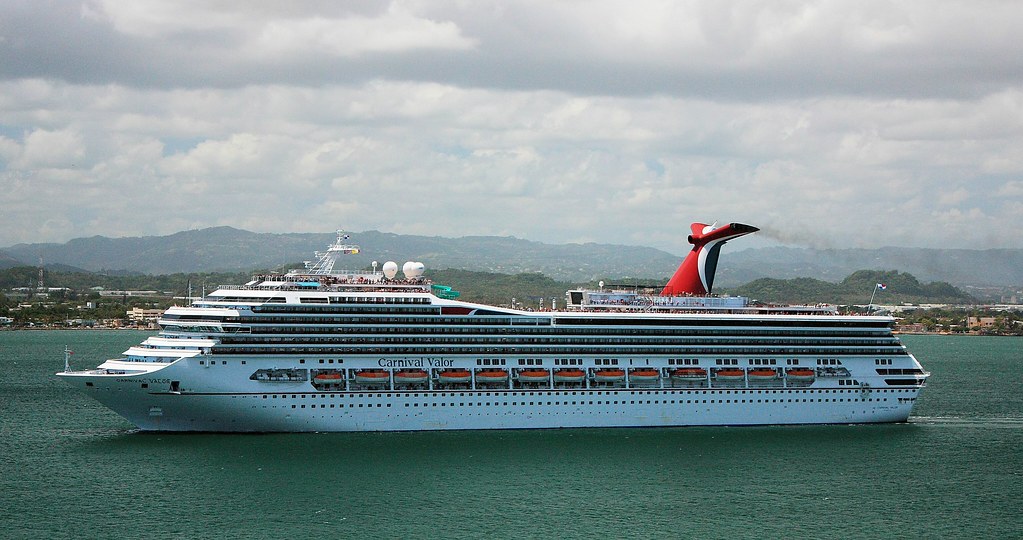 Carnival Valor I think we've seen this ship more than