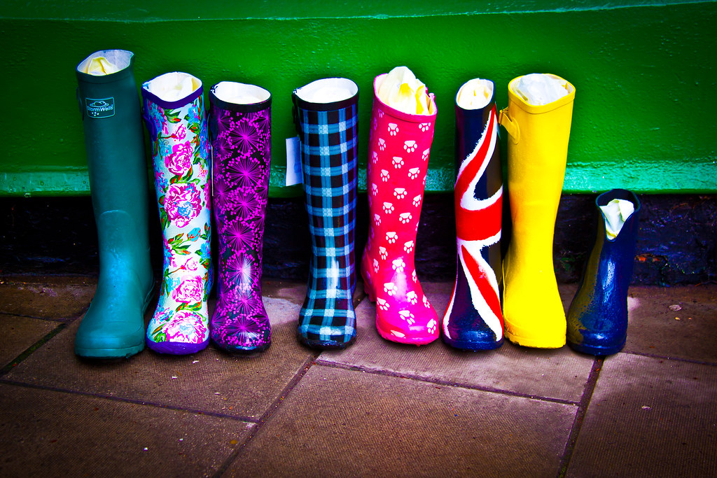 Colorful Boots Woodhall Spa, Lincolnsire UK ChrisGoldNY Flickr