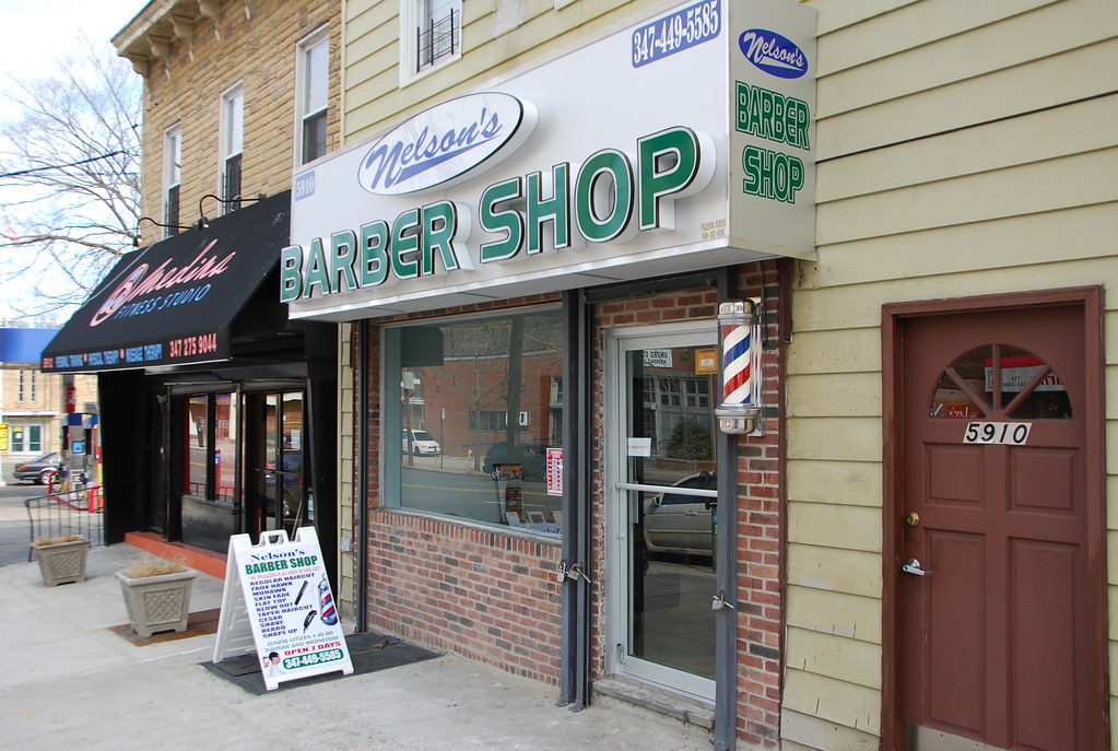 Nelson's Barber Shop Riverdale, The Bronx, New York, NY Adam Fagen