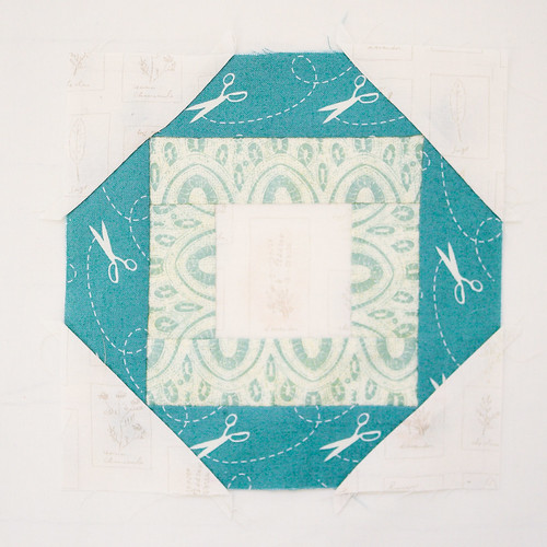 54 Kitchen Woodbox Farmer's Wife Sampler Quilt blogged Karyn