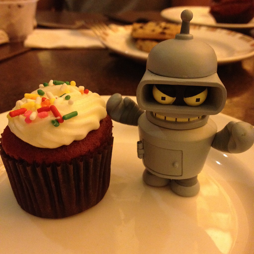 "This is the biggest cupcake. Ever." Eric E Castro Flickr