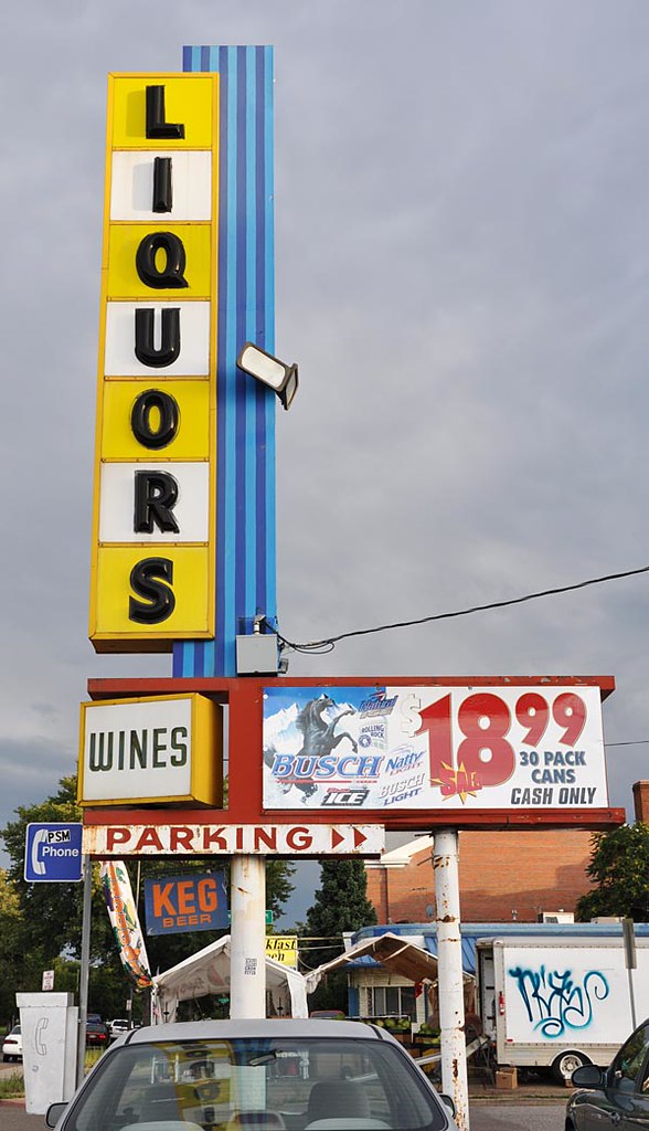 liquor store Denver, CO; Flickr
