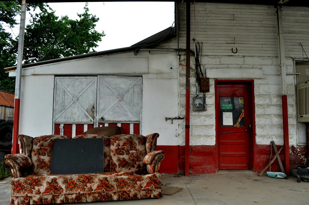 Gas Station Seating Coalgate, OK Lynne's Lens Flickr