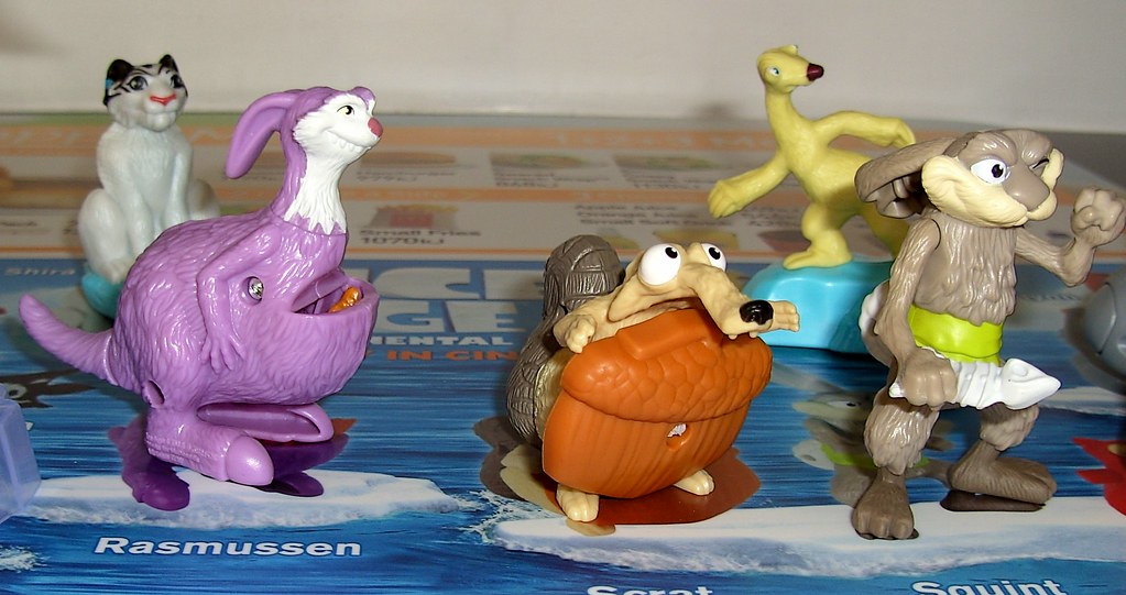 Ice Age 4 Continental Drift McDonald's Happy Meal Toy Australia July