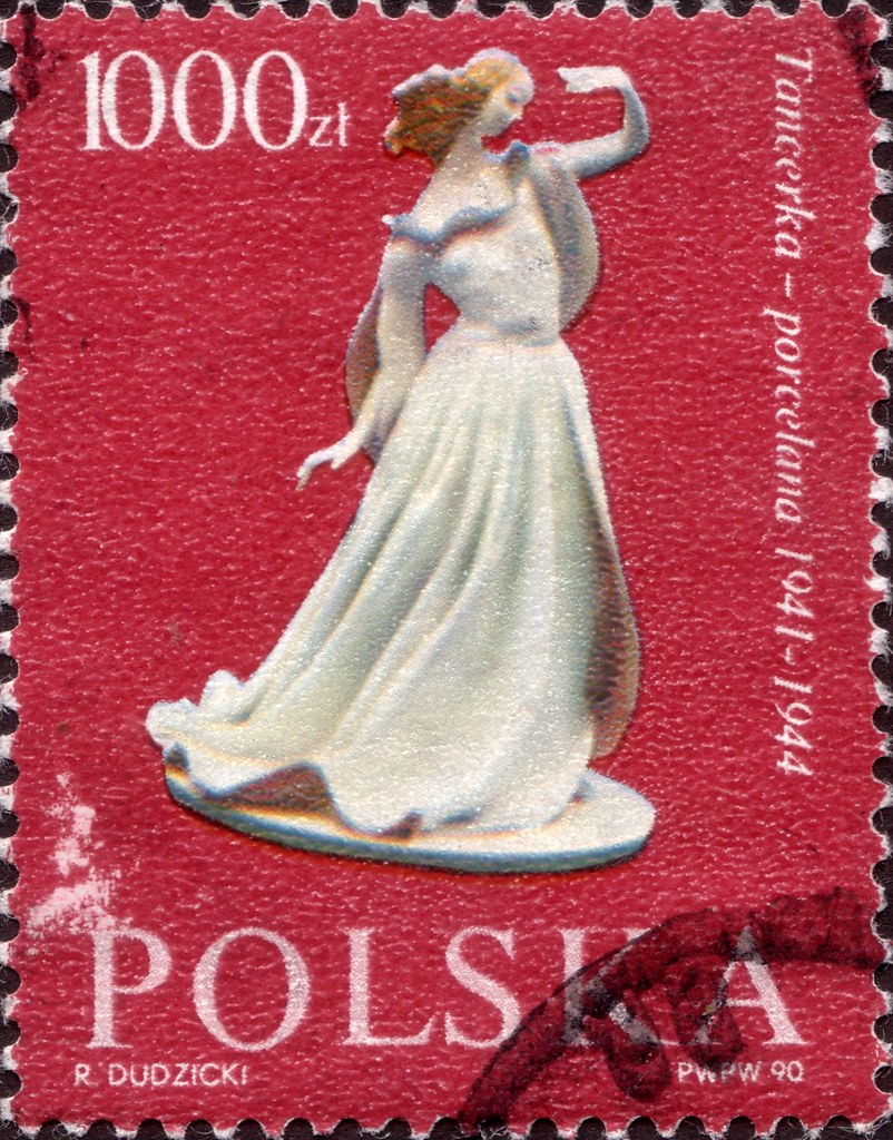 Poland 1000zl Figurine Stamp stompstompstamps Flickr