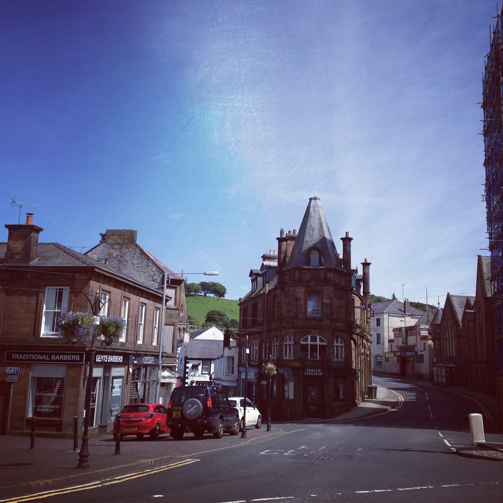 Lockerbie, Scotland spent an hour in this small town on th… Flickr