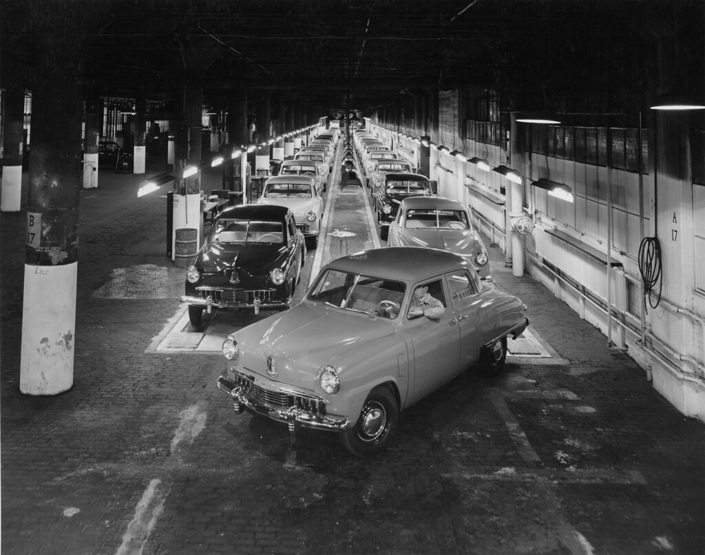 1947 Studebaker Assembly Line South Bend, Indiana Flickr