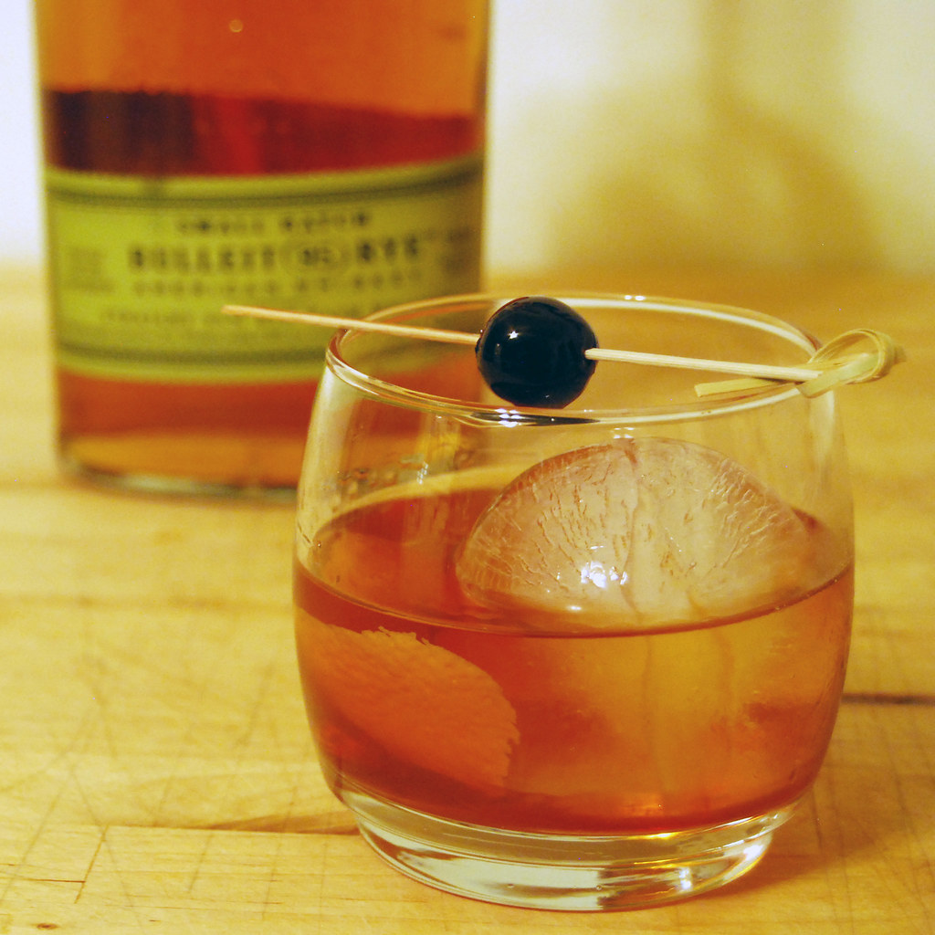Bulleit Rye old fashioned Patrick Truby Flickr