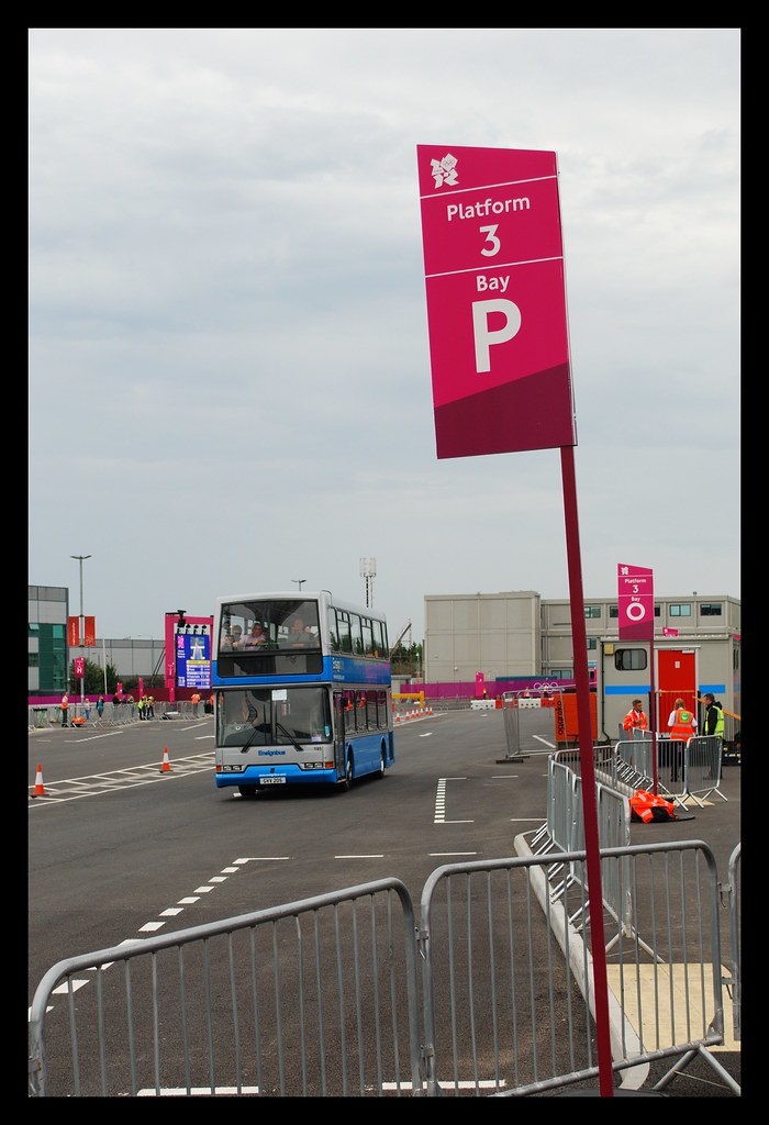 Ensignbus 195 at the Greenway Transport Hub Paul Flickr