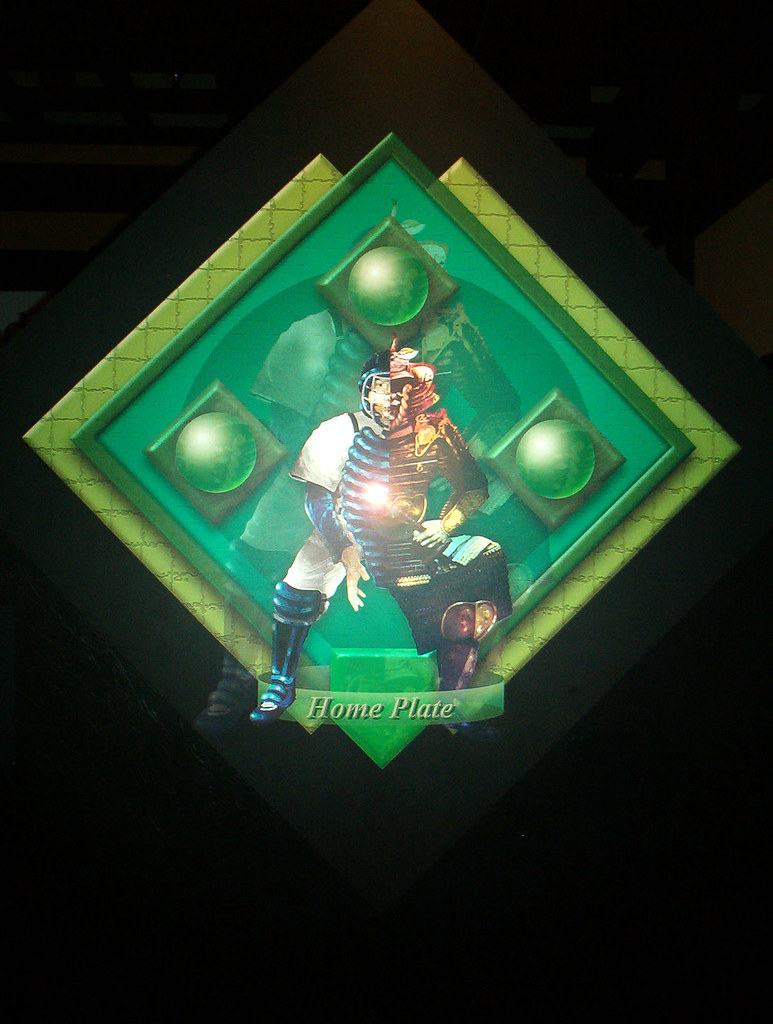 Home Plate The home plate graphic from the exhibit in Japa… Flickr