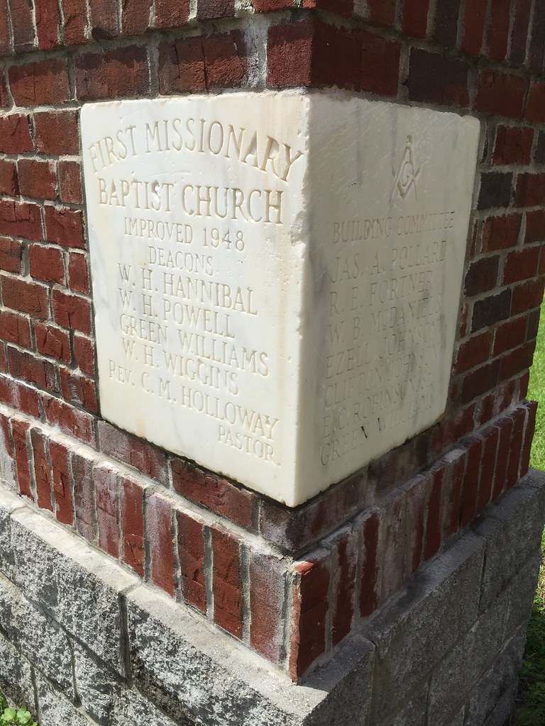 Cornerstone, First Missionary Baptist Church. Biloxi, Miss… Flickr