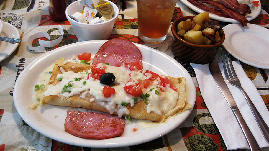 ham crepe featured on Tampa Bay Food Monster Rusty Gillespie Flickr