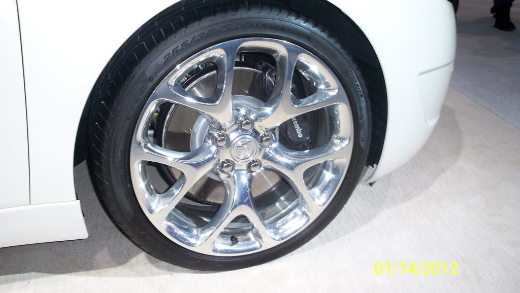 2012 Buick Regal GS front wheel, tire, and brake 2012 Buic… Flickr