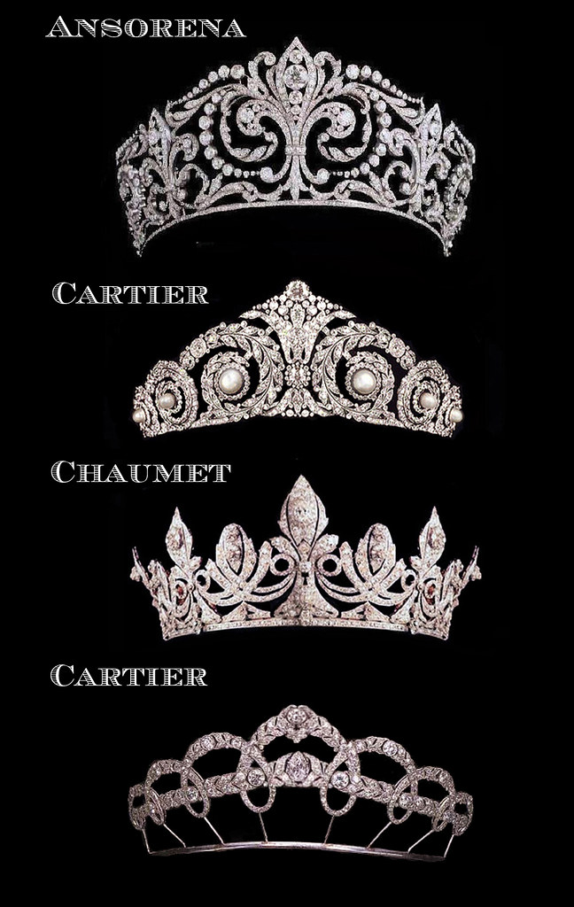 Four of Queen Victoria Eugenia's Tiaras (1) The Ansorena F… Flickr