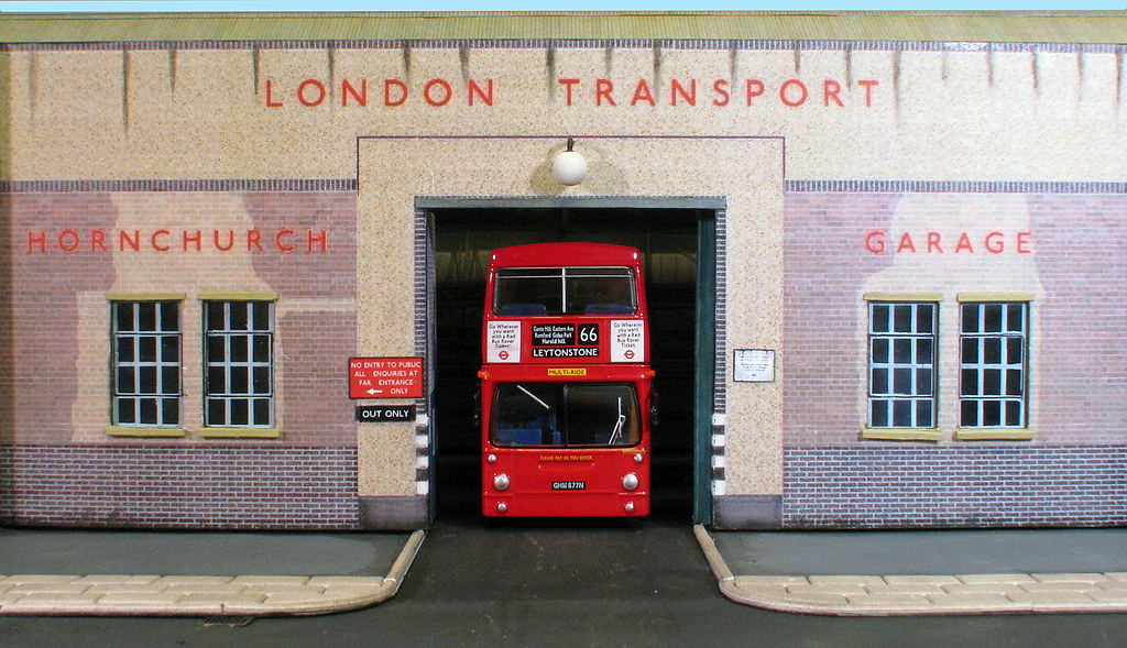 Model RD Hornchurch Garage Enhanced Kingsway Model of Horn… Flickr