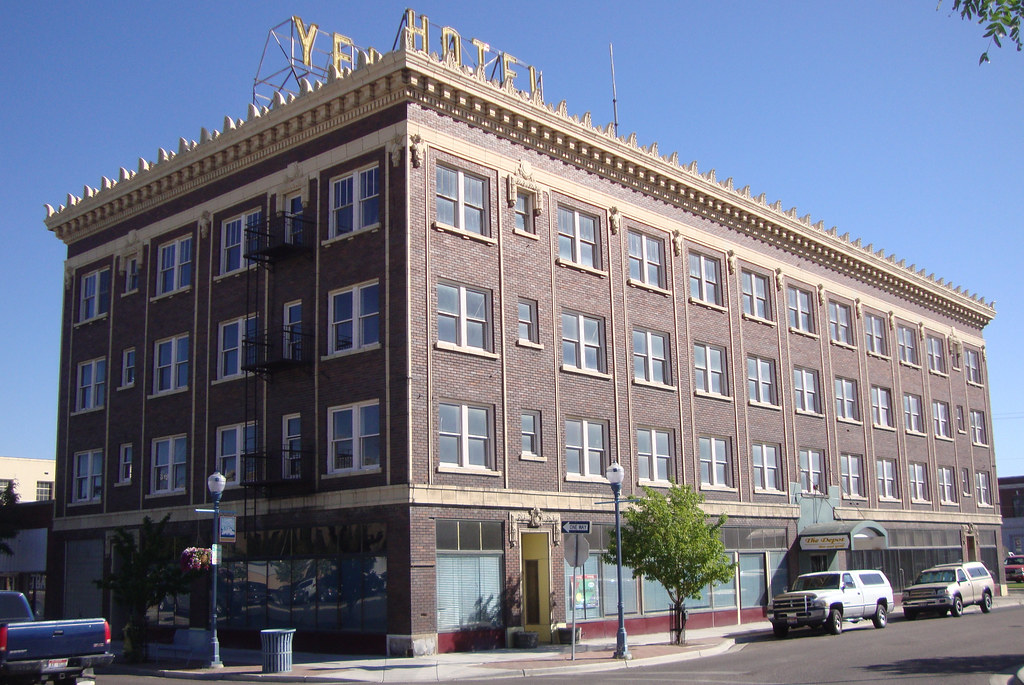 Old Hotel Yellowstone (Pocatello, Idaho) Built in 1916 and… Flickr