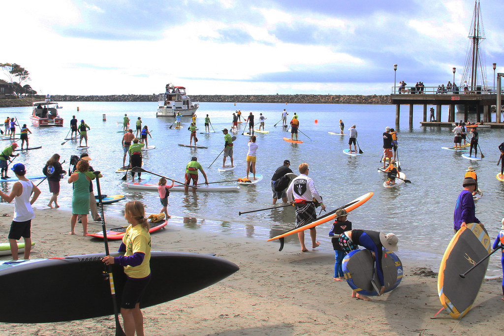 STAND UP PADDLE BOARD AT BABY BEACH OC DANA POINT HARBOR Flickr