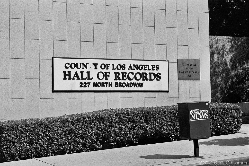 County of Los Angeles Hall of Records Nikon N55 AF Nik… Flickr