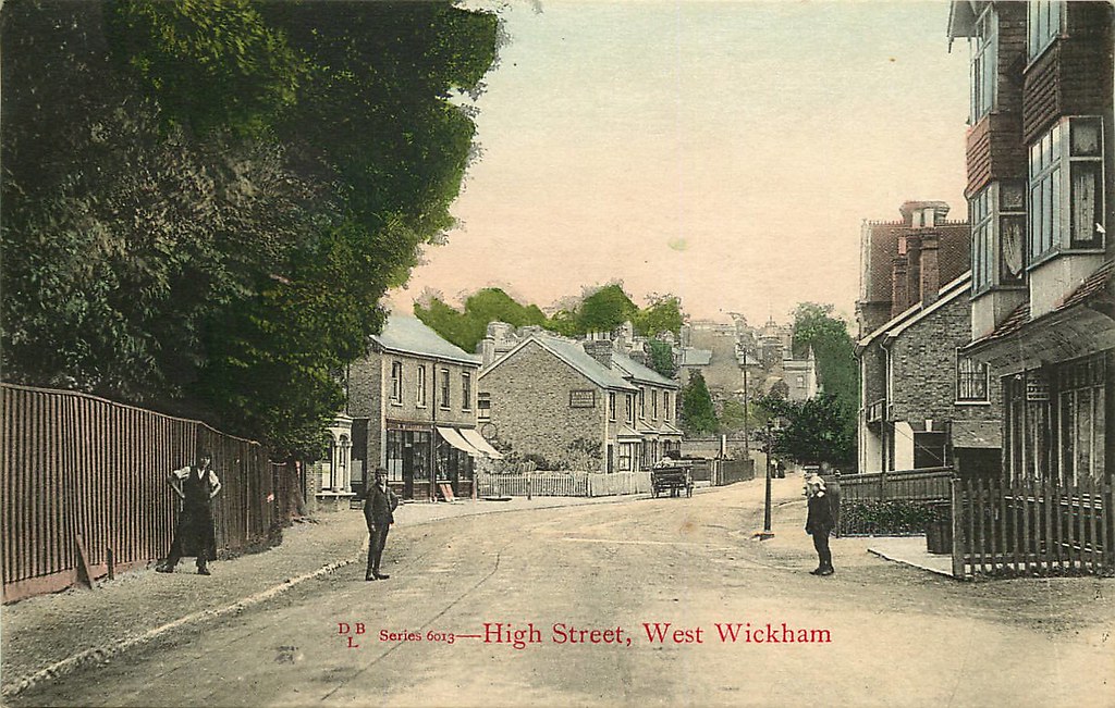 West Wickham High Street From a visit in 1907 but presumab… Flickr