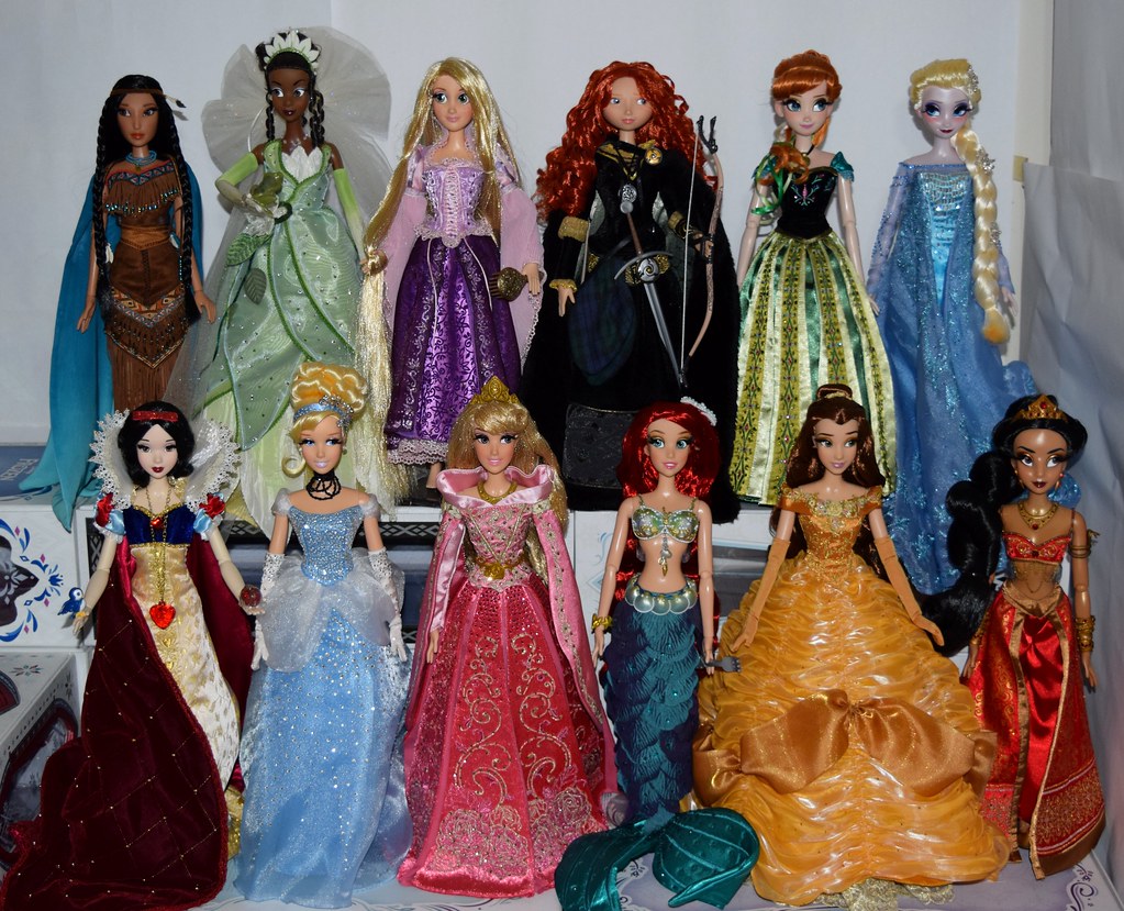 Disney Princesses as 17 Inch Limited Edition Dolls Flickr