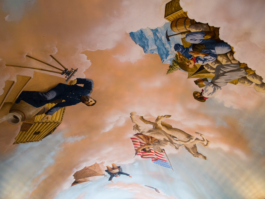 Ceiling of Kettle Arcade on Larimer Square, LoDo, Denver, … Flickr