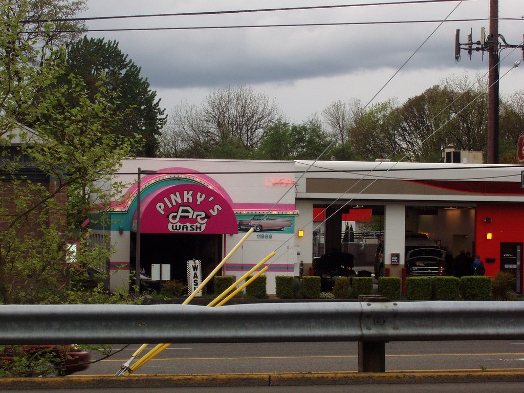 Pinky's car wash Pinky got a car wash. "Say something else… Flickr