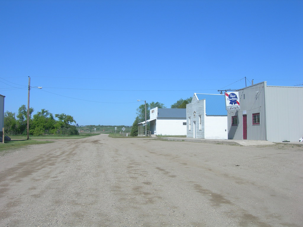 "Downtown" Grand Rapids, North Dakota It was the county se… Flickr