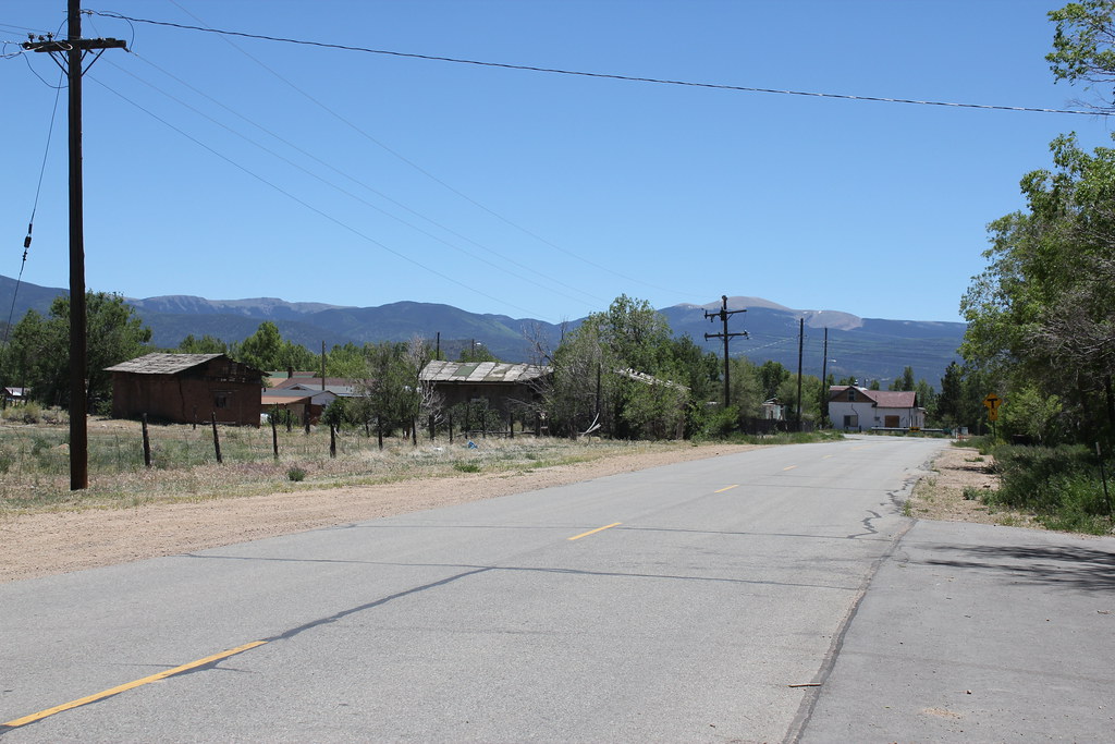 Main street in Chama, Colorado. In Costilla County a ve… Flickr