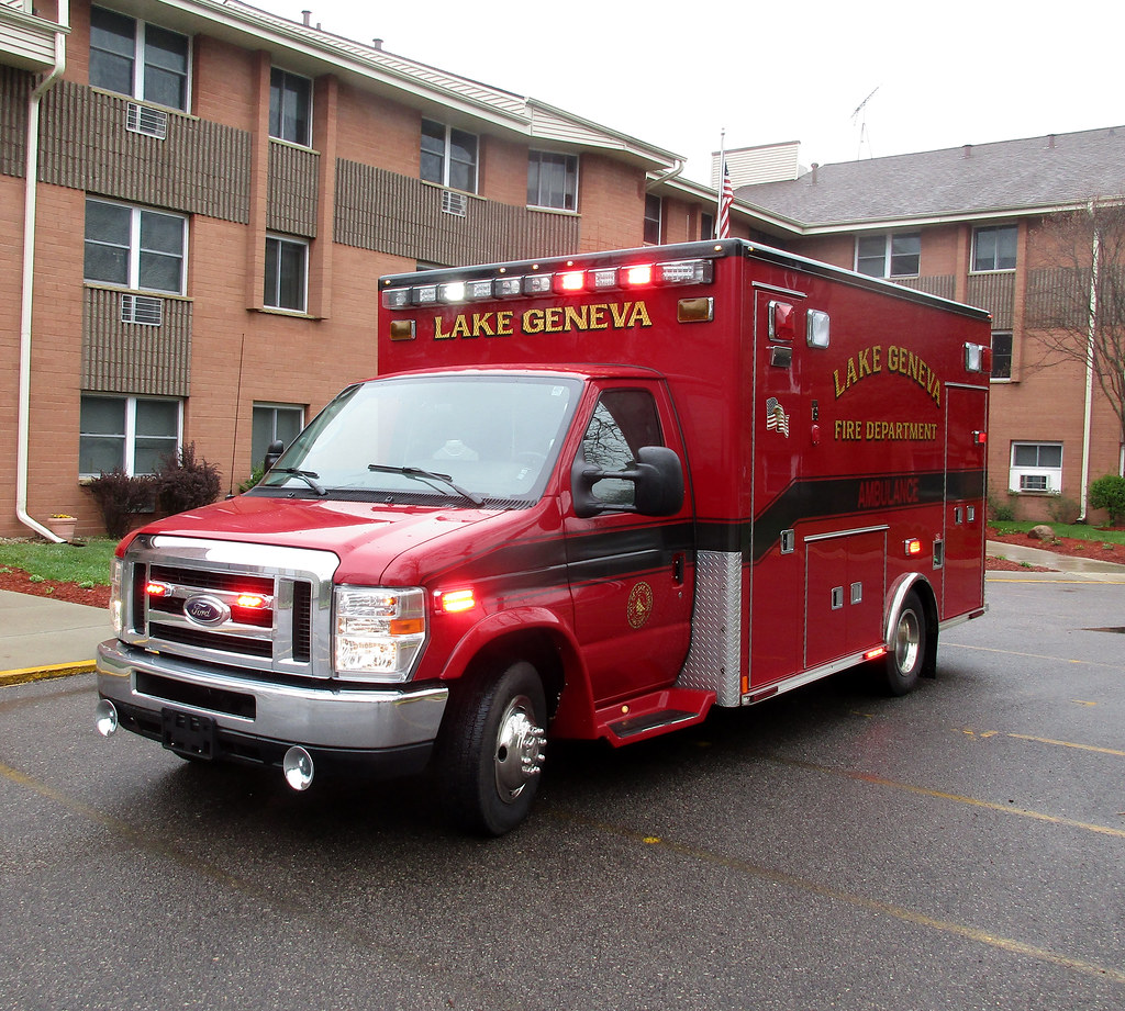 Lake Geneva, Wisconsin, Ford Ambulance *Hajee Flickr