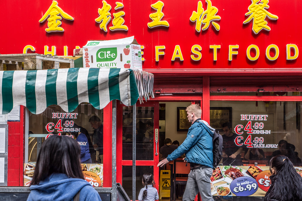 Chinese Fastfood Restaurant On Moore Street (Dublin) Flickr