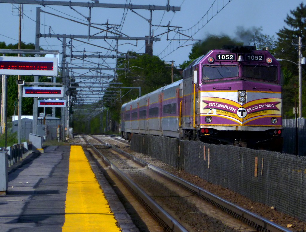 MBTA 1052, Greenbush Grand Opening t55z Flickr