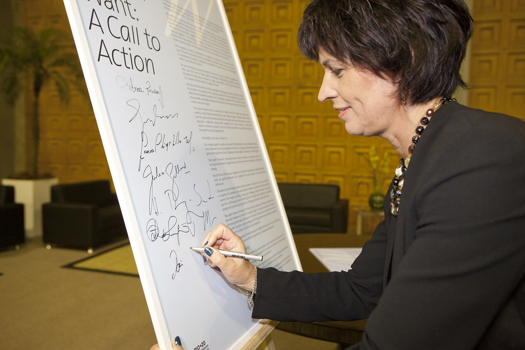 Women Heads of State and Government at Rio+20 Sign Call to… Flickr